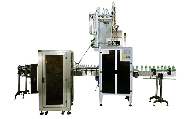 单头全自动收缩膜套标机 DSL-600A (up to 600BPM) DSL-600A