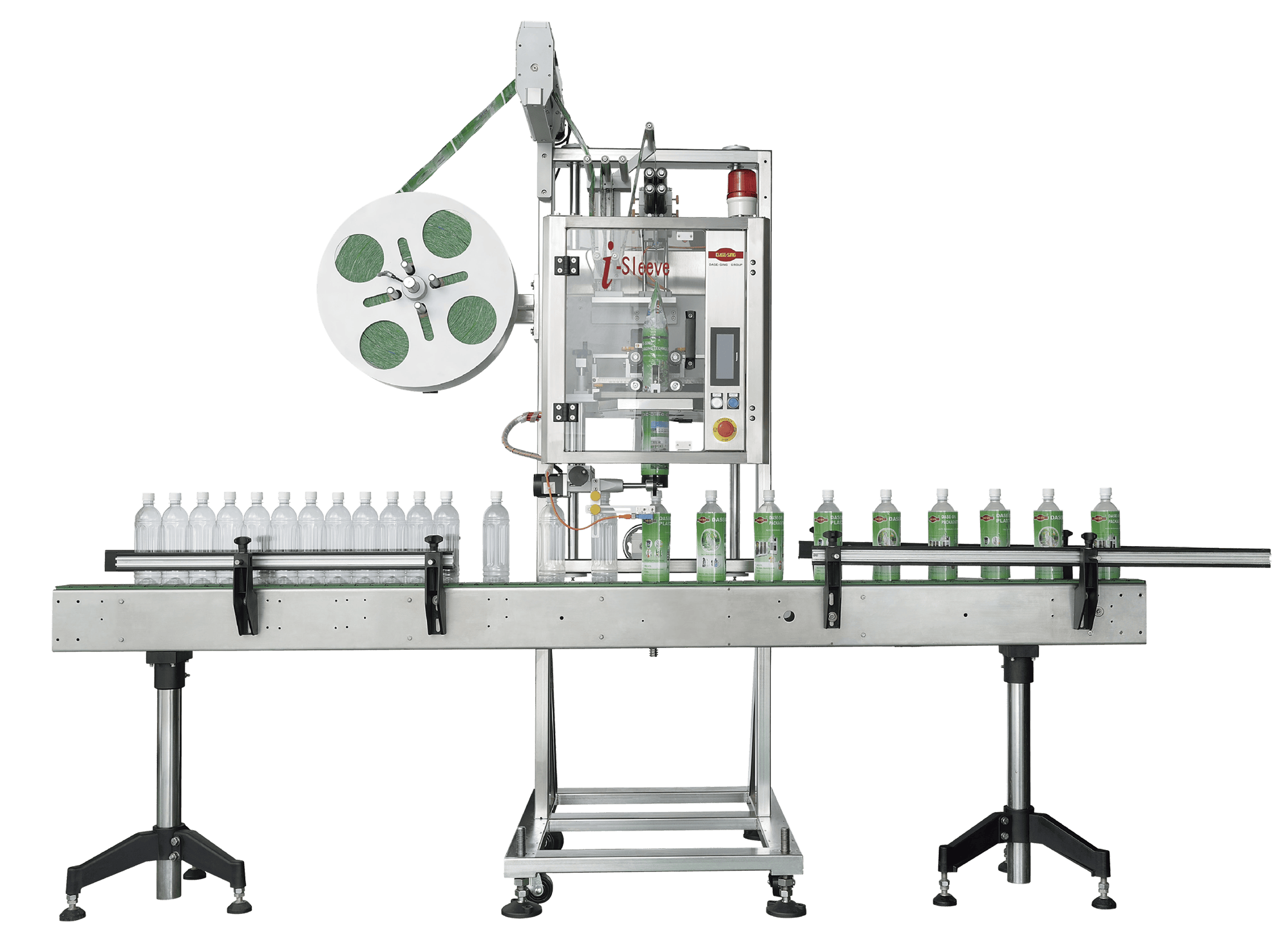 单头全自动收缩膜套标机 i-Sleeve (up to 150BPM) i-Sleeve (up to 150BPM)