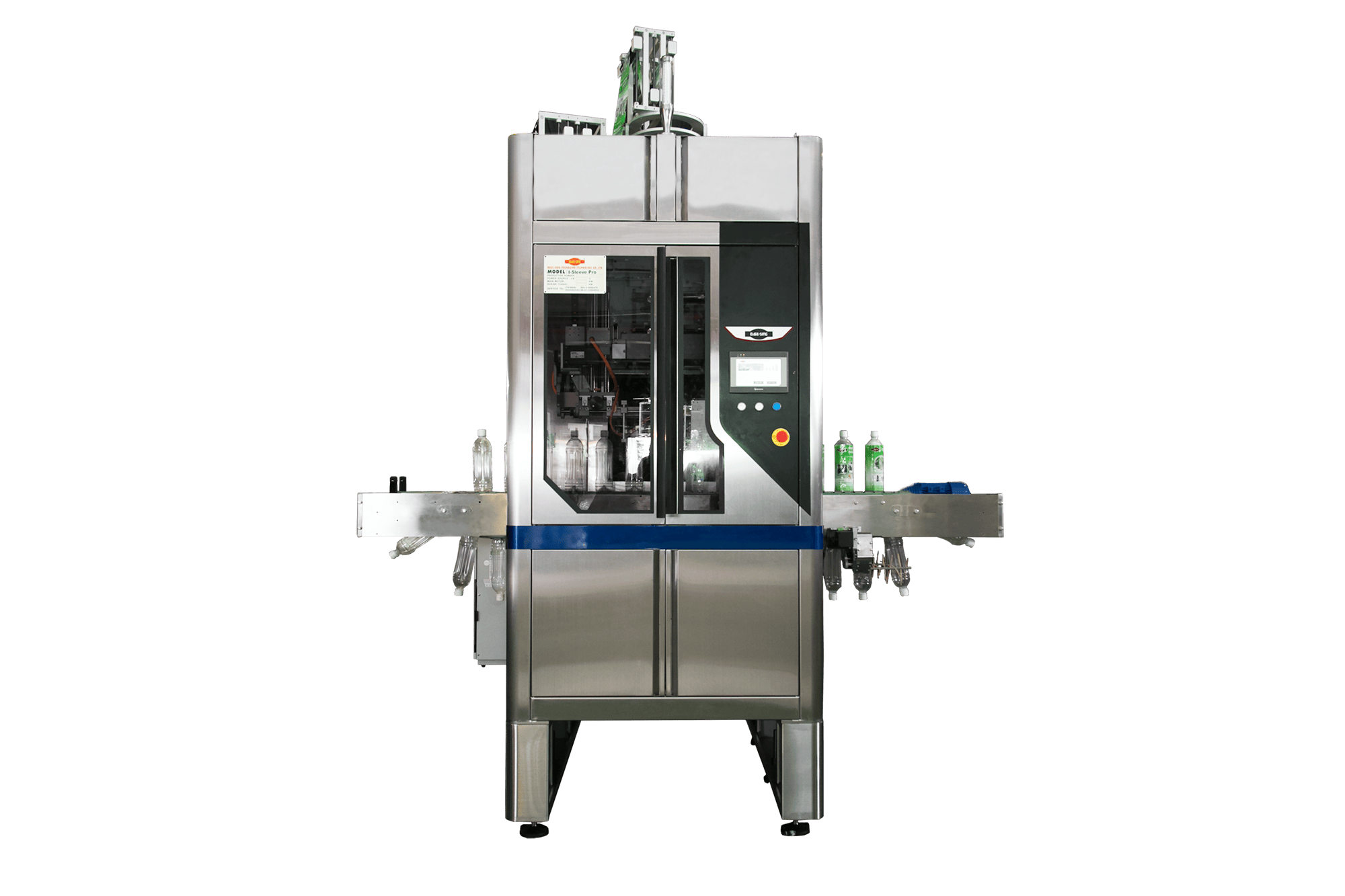 单头全自动收缩膜套标机 i-Sleeve Pro (up to 600BPM) i-Sleeve Pro (up to 600BPM)